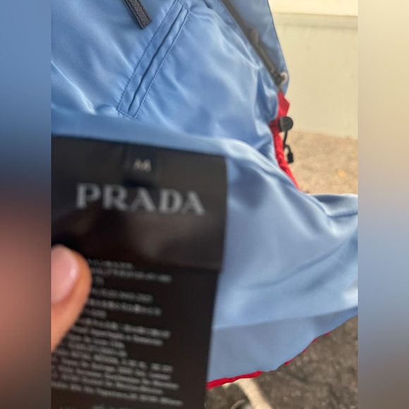 Prada Colorblock Jacket Nylon Multicolor Pristine Condition Worn Once - Picture 6 of 7